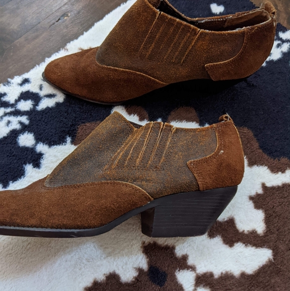 SUEDE cowboy boots - Picture 6 of 6